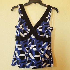 BOGO Free❤Antonio Melani Silk geometric top (s)
